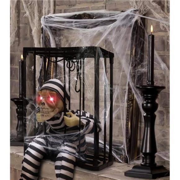 Screaming Animated Halloween Decorations Halloween Decor Prop with Motion Sensor - Picture 6 of 7